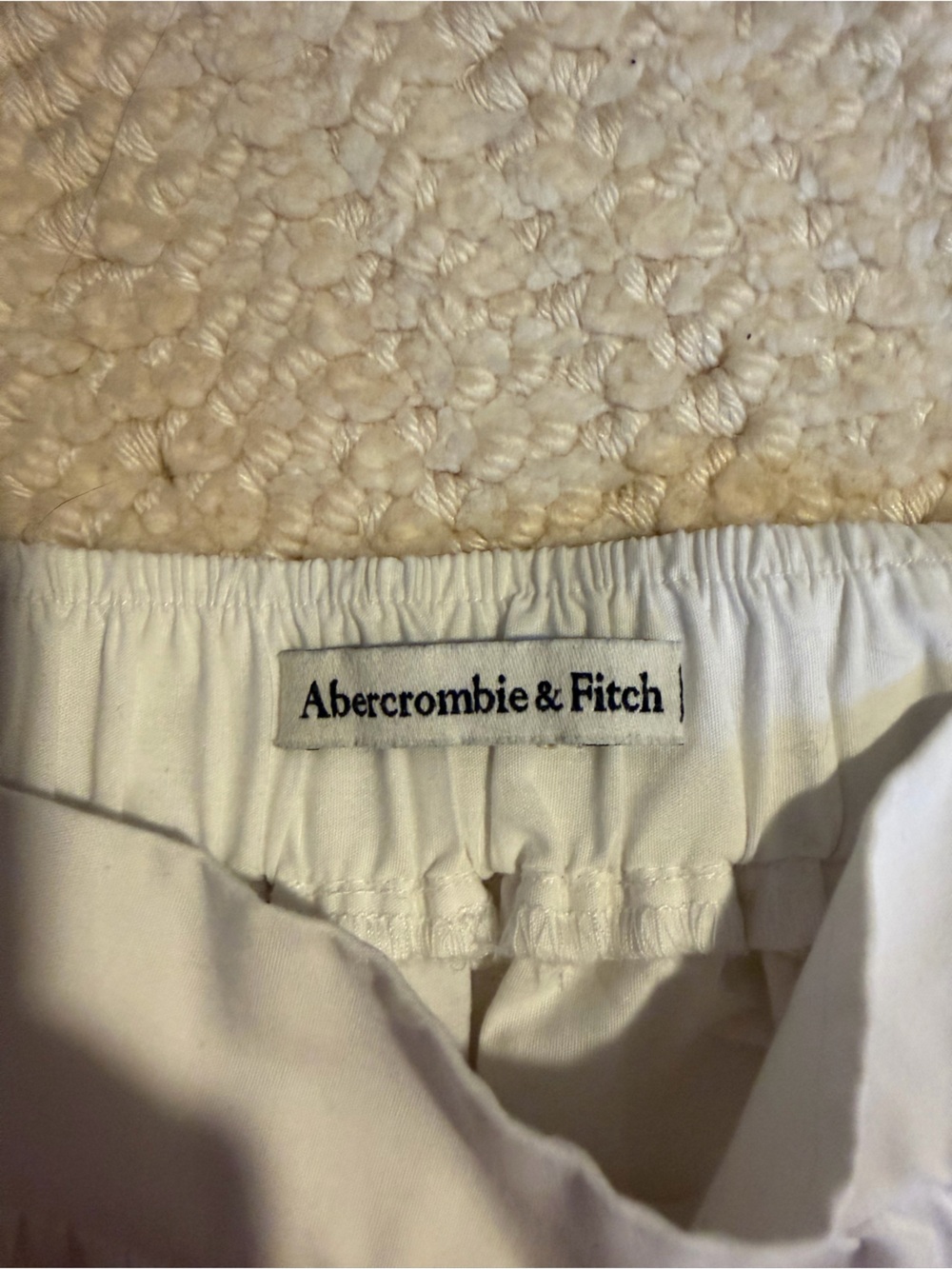 Abercrombie & Fitch White Embroidered Eyelet Maxi Skirt - Picture 2 of 2